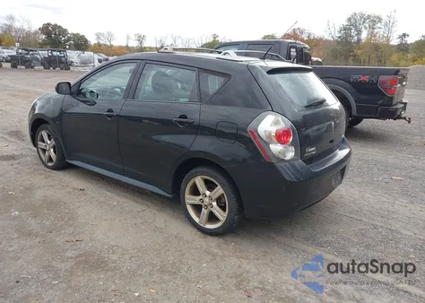2009 Pontiac Vibe z USA, uszkodzony, nr VIN 5Y2SP67009Z429306